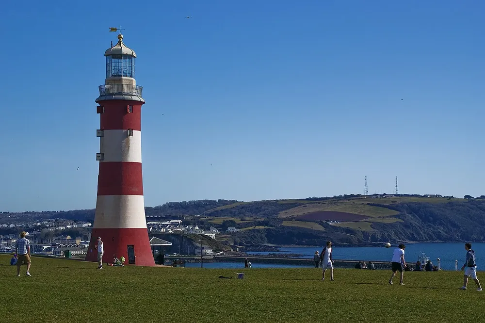 Smeaton’s Tower on Plymouth Hoe