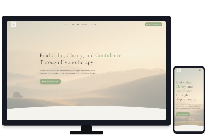 Maya Hypnotherapy project preview